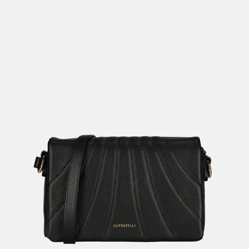 Gigi Fratelli schoudertas black 017830 Zwart